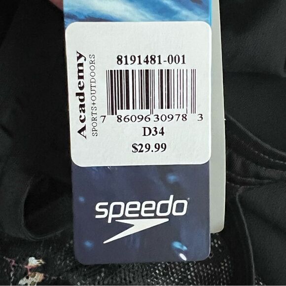 Speedo Black Pro LT One-Piece Swimsuit Size 8/34  NWT! - Picture 8 of 10